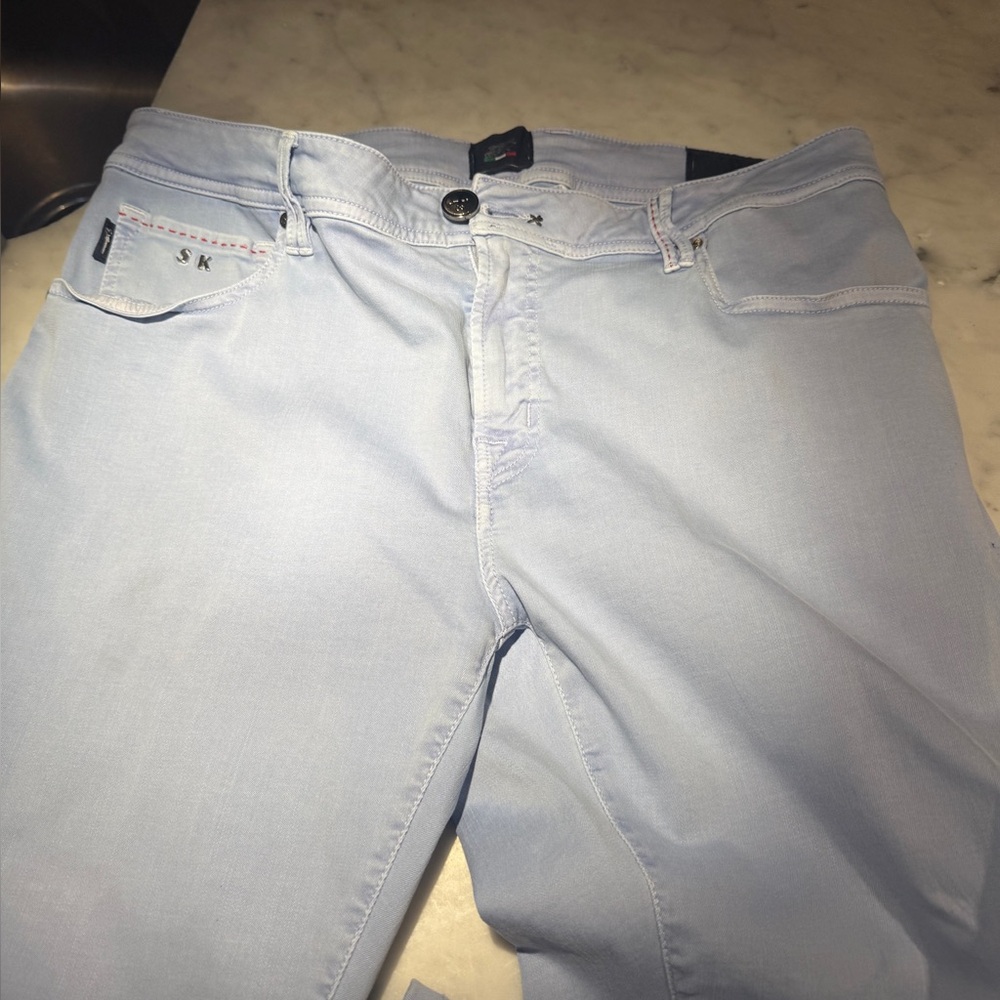 Tramarossa Men's Light Blue Skinny Jeans